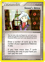 Steven's Advice - 92/101 - Uncommon - Reverse Holo